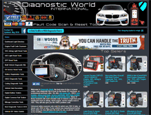 Tablet Screenshot of diagnostic-world.com